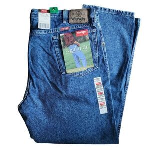 Vintage‎ Wrangler 96508DS Regular Fit Jeans 42x30 USA Made NWT 100% Cotton Denim